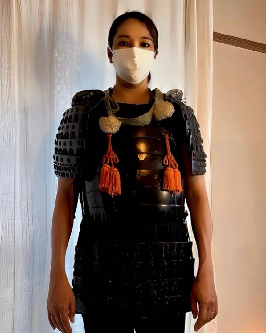 本歌】江戸初期 日本 甲冑 （等身大）鎧 一式『在銘あり』