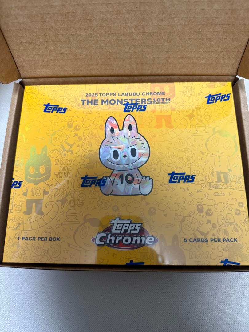 Topps Chrome 10周年記念ボックス 1BOX - メルカリ