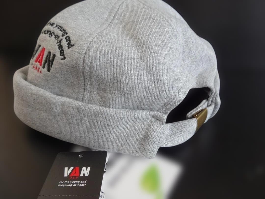 VAN JAC ヴァンヂャケット アーチロゴ刺繍 フィッシャーマンキャップ