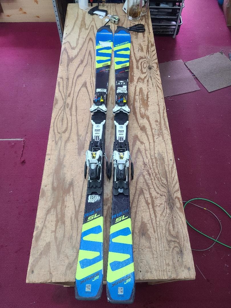 スキー 152 SALOMON XRACE JR SL 152 SALOMON XRACE JR SL - スキーヴィンテージ