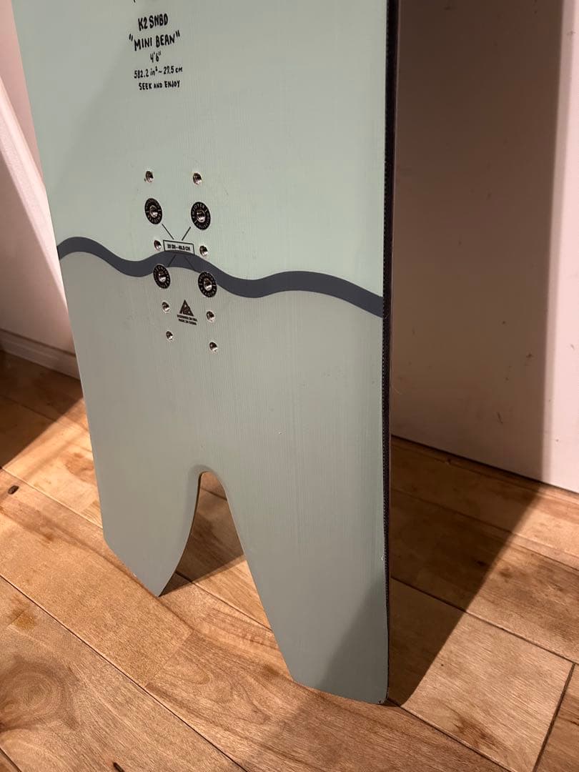 超美品 K2 COOLBEAN 138cm ショートファット パウダーボード