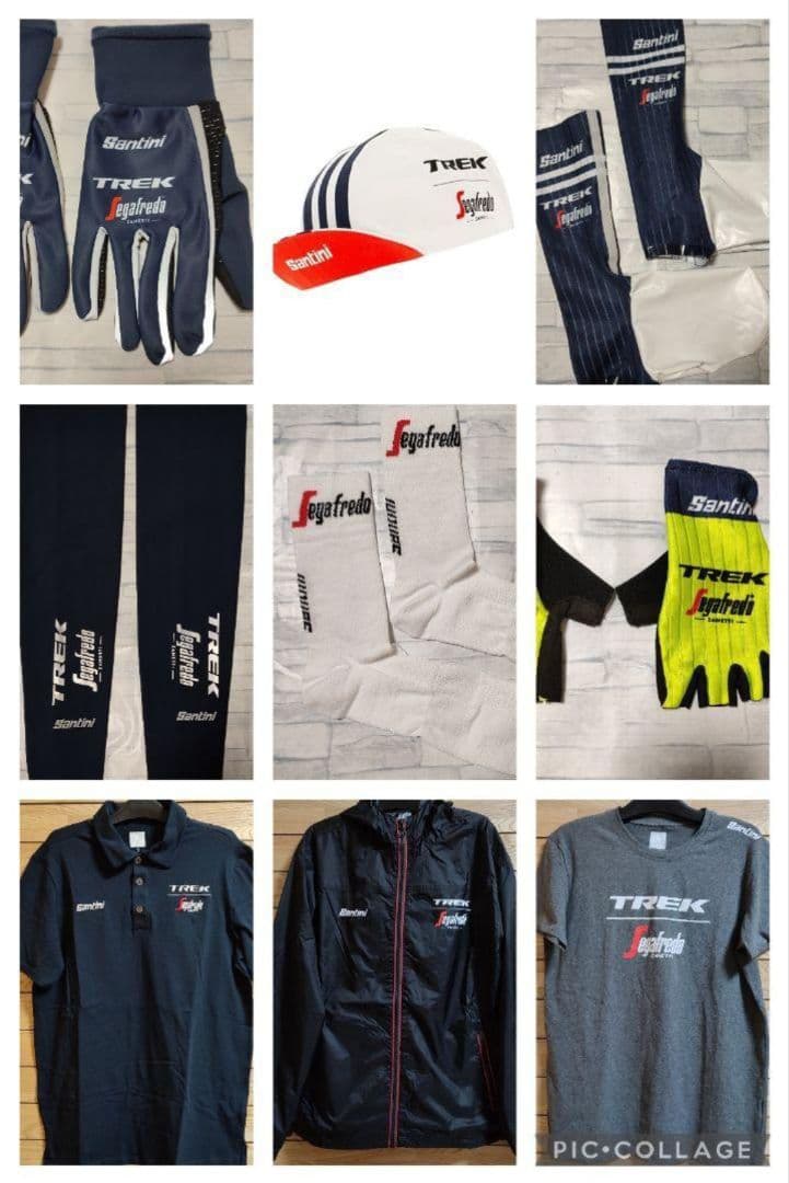 支給品 Trek Segafredo ビブショーツ トレックセガフレード 紺XX