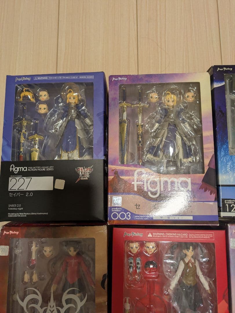figma fate フィギュア8体セット - コミック・アニメアウトレット
