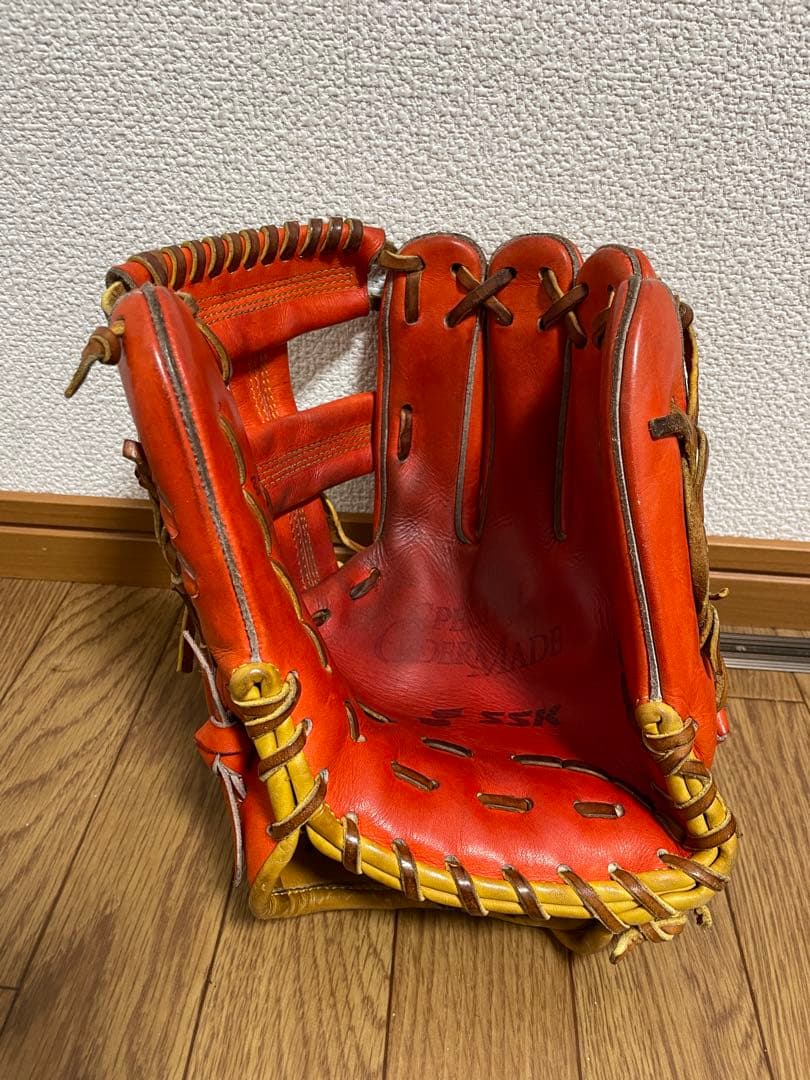 最終値下げ】今江敏晃 支給 実使用グローブ SSK マリーンズ - メルカリ