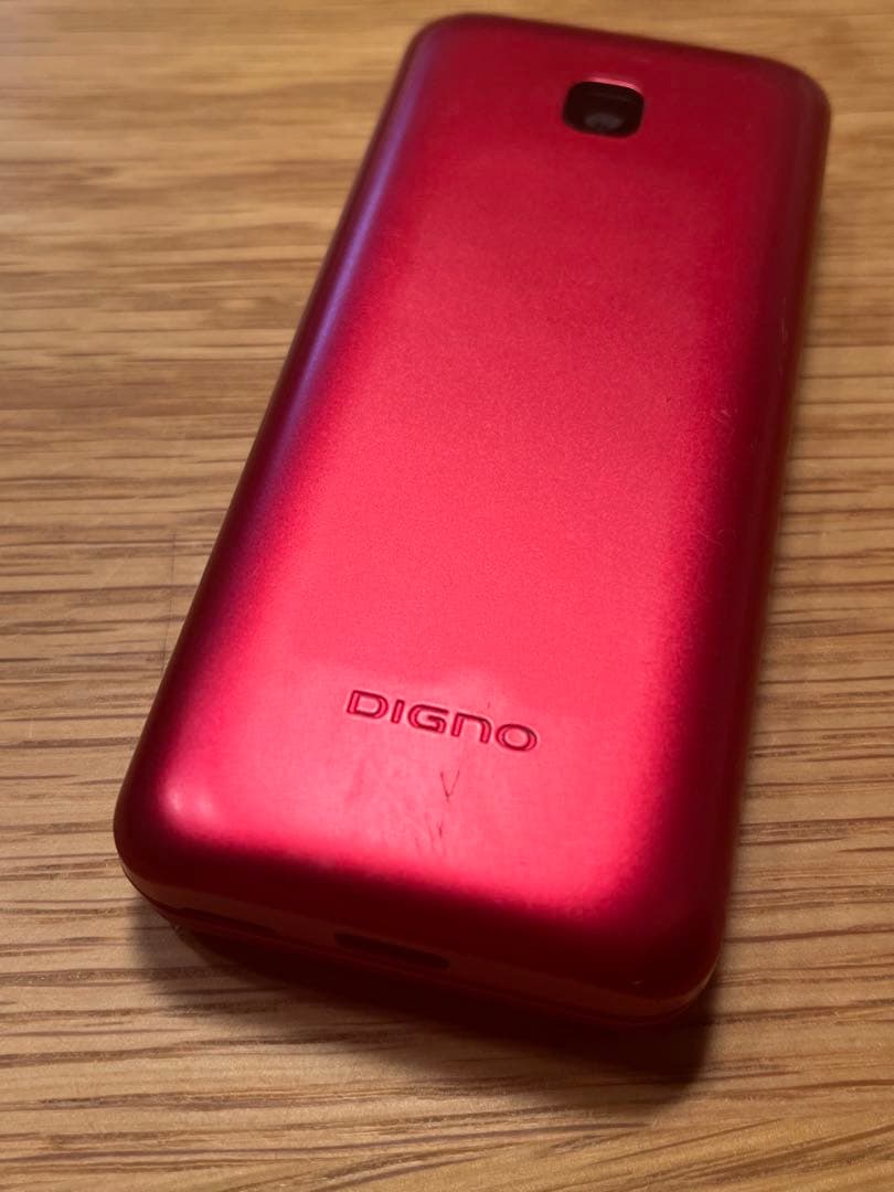 DIGNOケータイ KY-42C レッドDOCOMO 京セラ - メルカリ