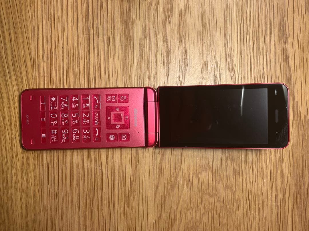 DIGNOケータイ KY-42C レッドDOCOMO 京セラ - メルカリ