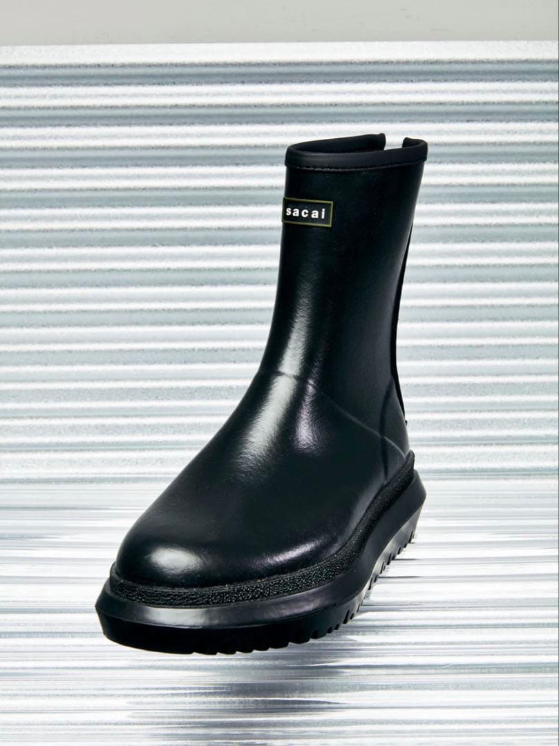 新品25AW Sacai Rubber Boots Lサイズ ラバーブーツ - メルカリ