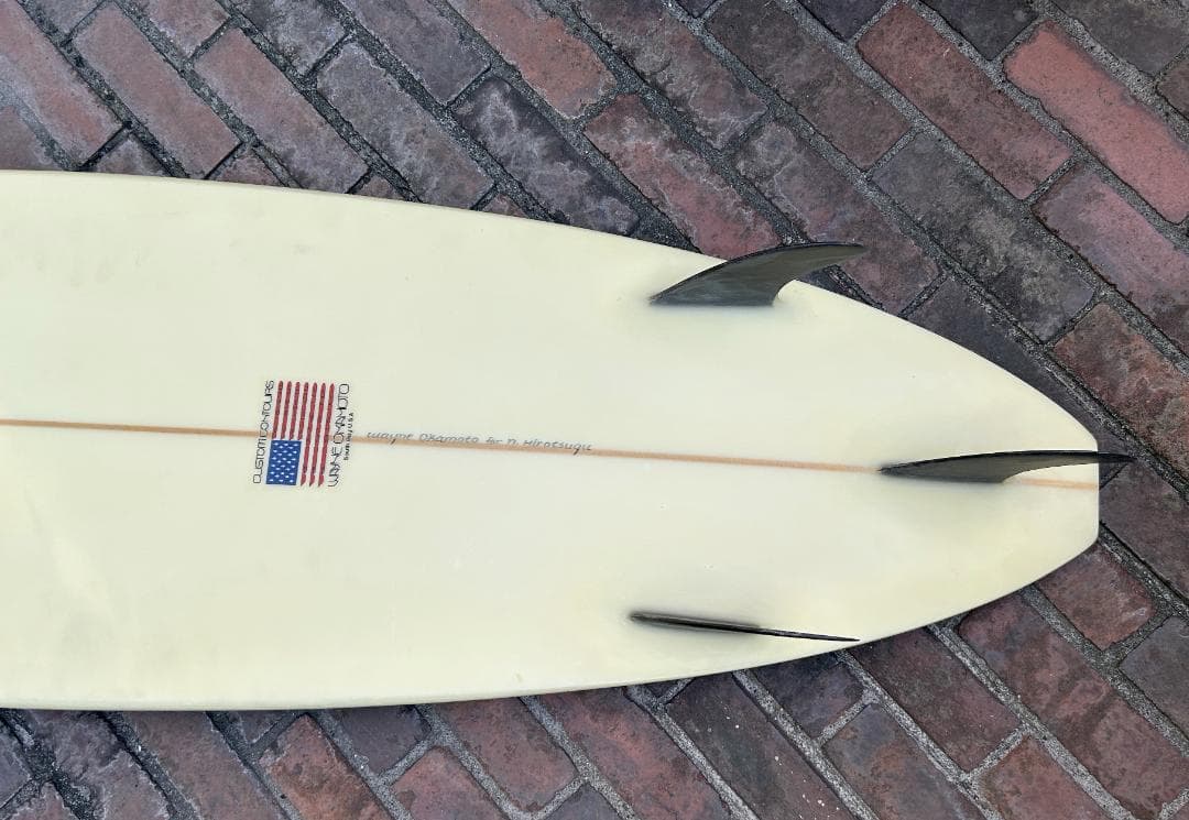 ☆2Mショートボード 6´7 (Wayne Okamotoシーピング）カスタム