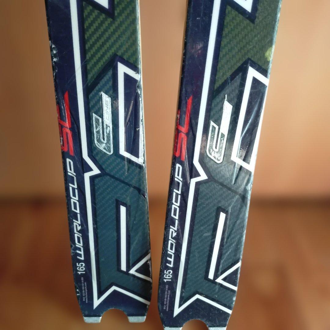 フィッシャーRC4 SC 165cm エッジ研磨+ホットワックス硬さ変えられる板