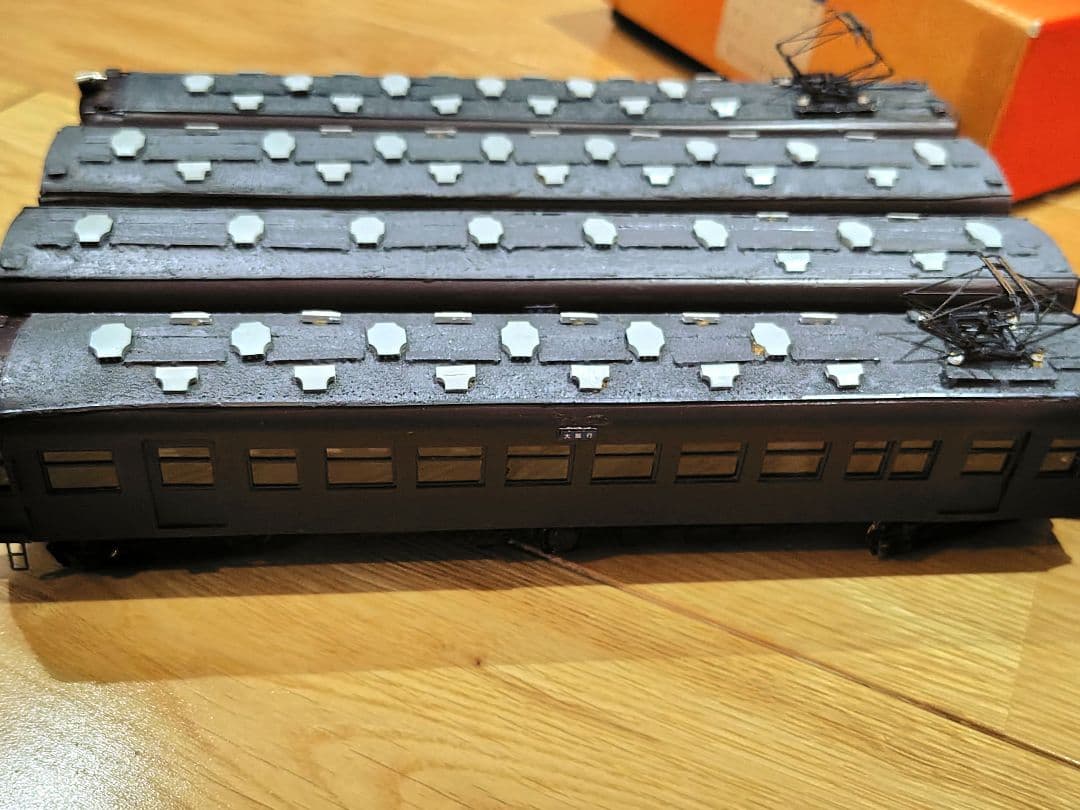 谷川製作所 HOゲージ モハ43系 合の子 車体バラキット組立品