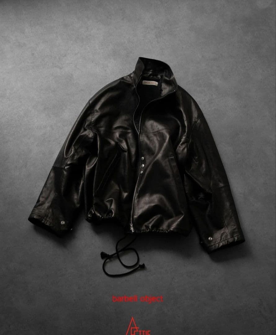 barbell object -ex- leather 3b jacket 新品 - メルカリ