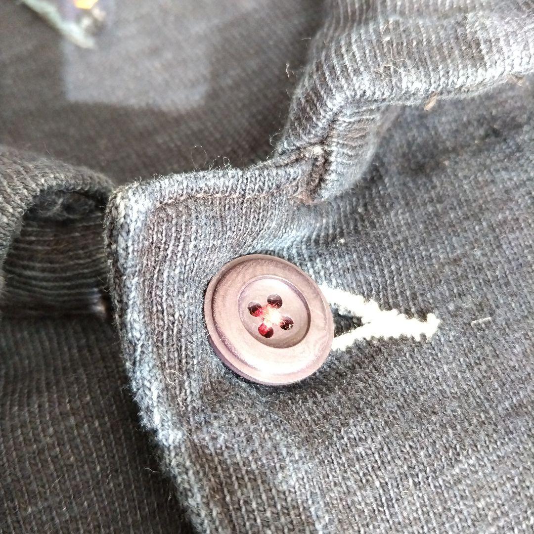 45R インディゴ染め スウェットデニムジャケット 5 R刺繍入り 大きいサイズ