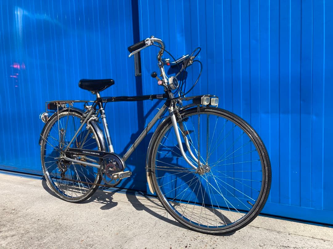 美品 ナショナル 昭和 レトロ 自転車 デコチャリ スーパーカー自転車