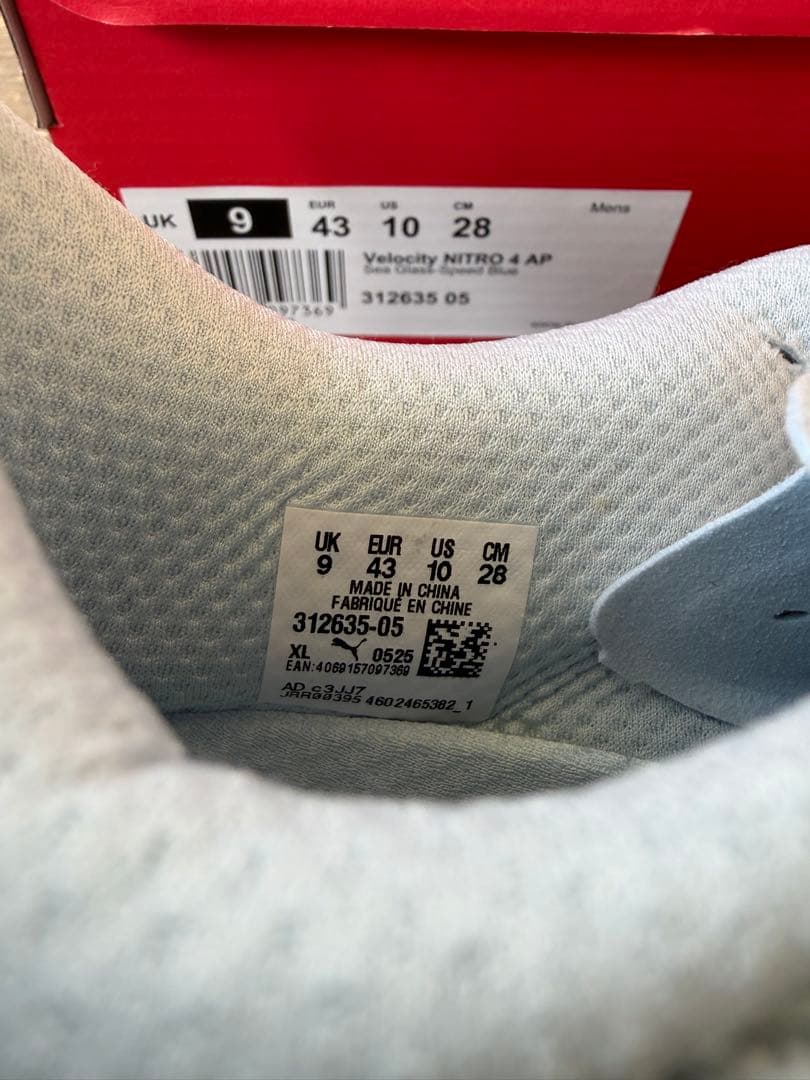 PUMA ランニングシューズ ヴェロシティニトロ4AP 28.0cm