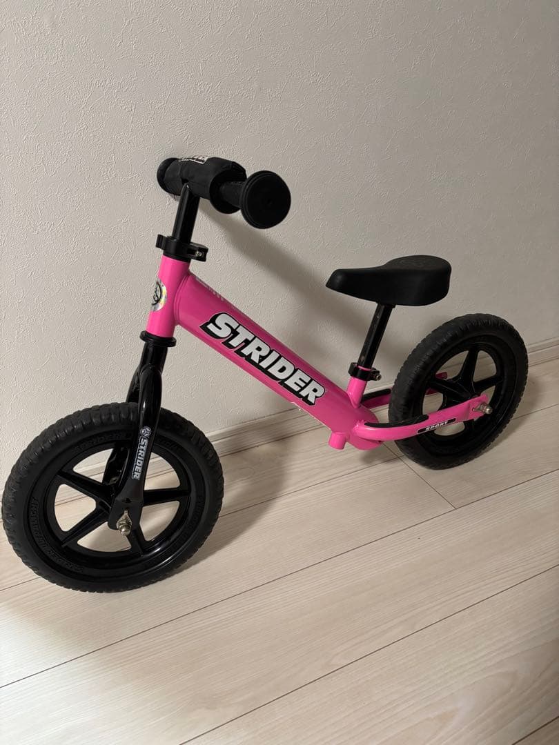STRIDER バランスバイク ピンク 12インチ　日本正規品 STRIDER 12Sport ピンク(バランスバイク) STRIDER バランスバイク
