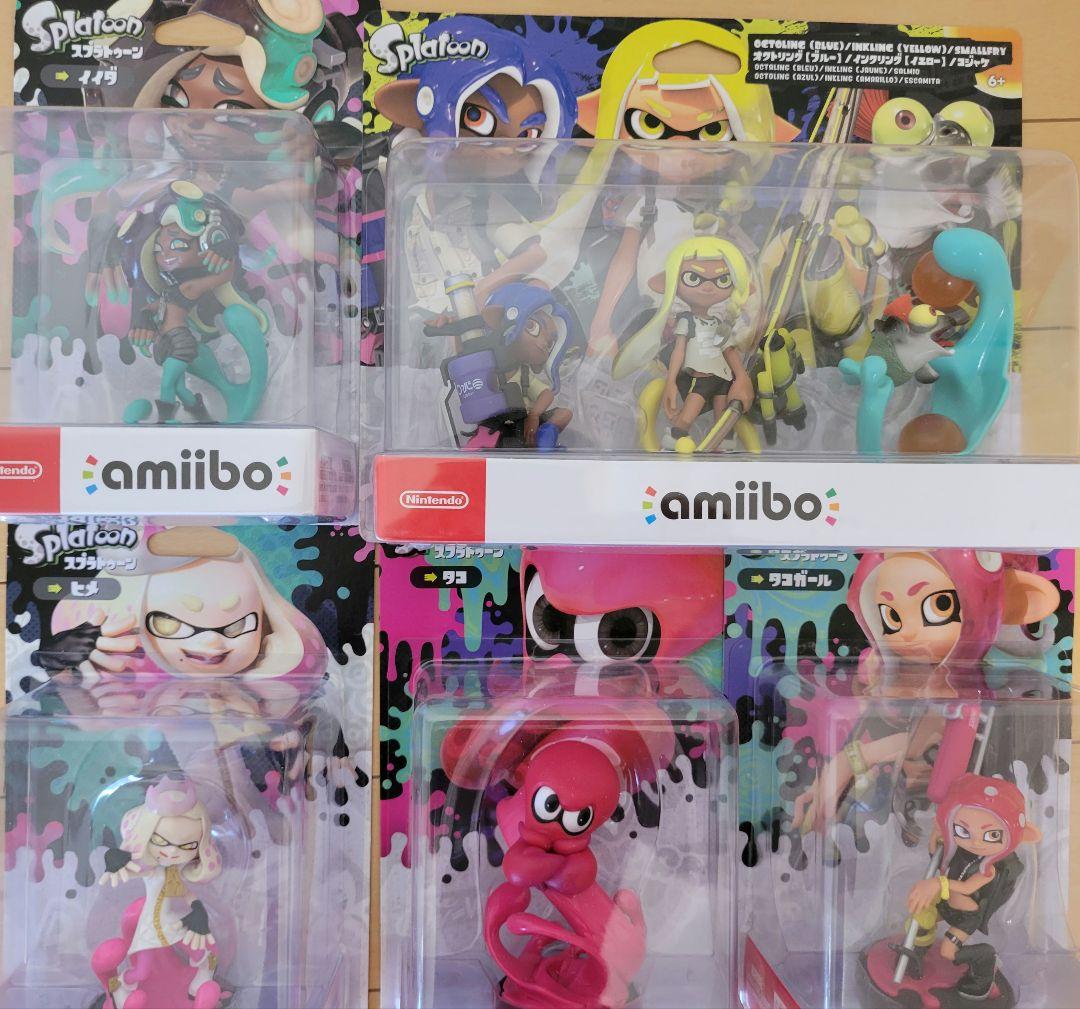Splatoon アミーボ 7体セット Amazon.co.jp: amiibo シオカラーズセット[アオリ/ホタル] (スプラ