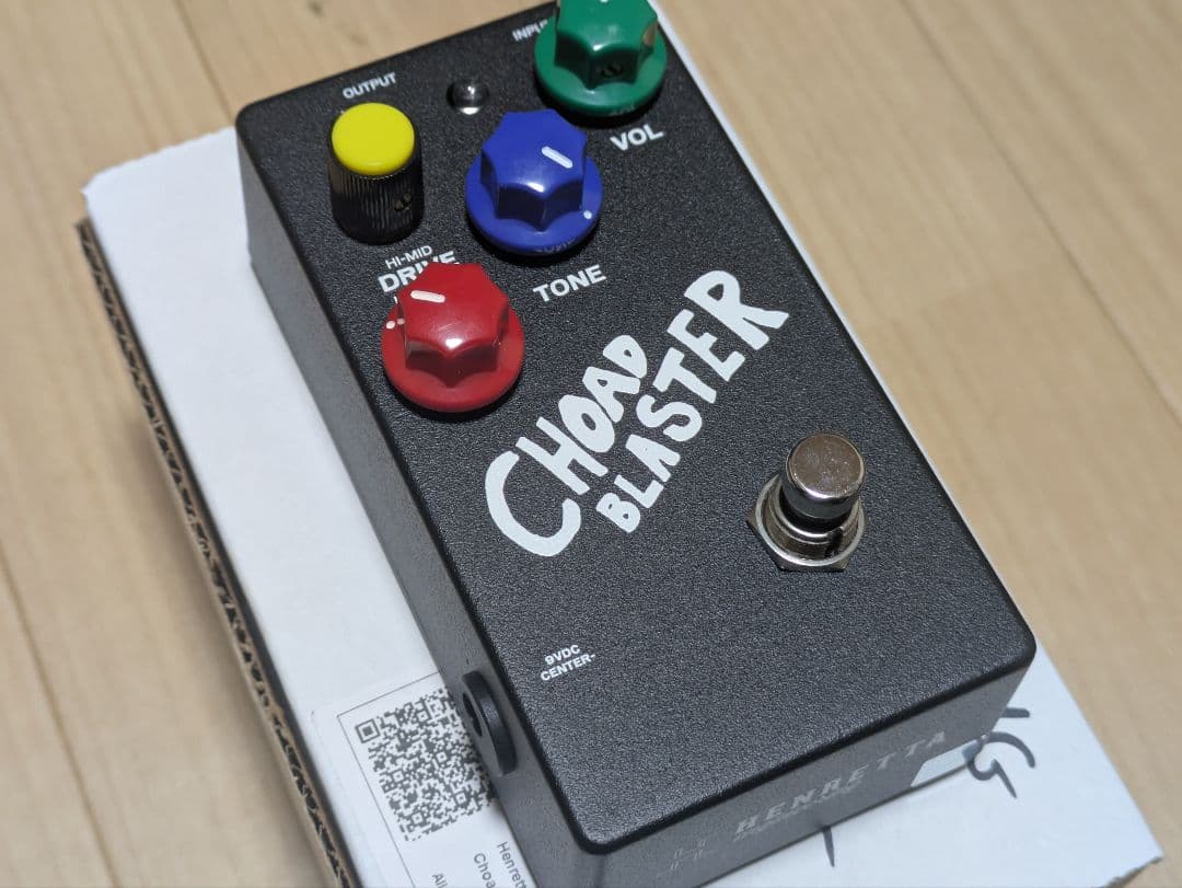 Henretta Engineering CHoad Blasterエフェクター Henretta Engineering Choad Blaster ギターエフェクター(ヘンレッタ