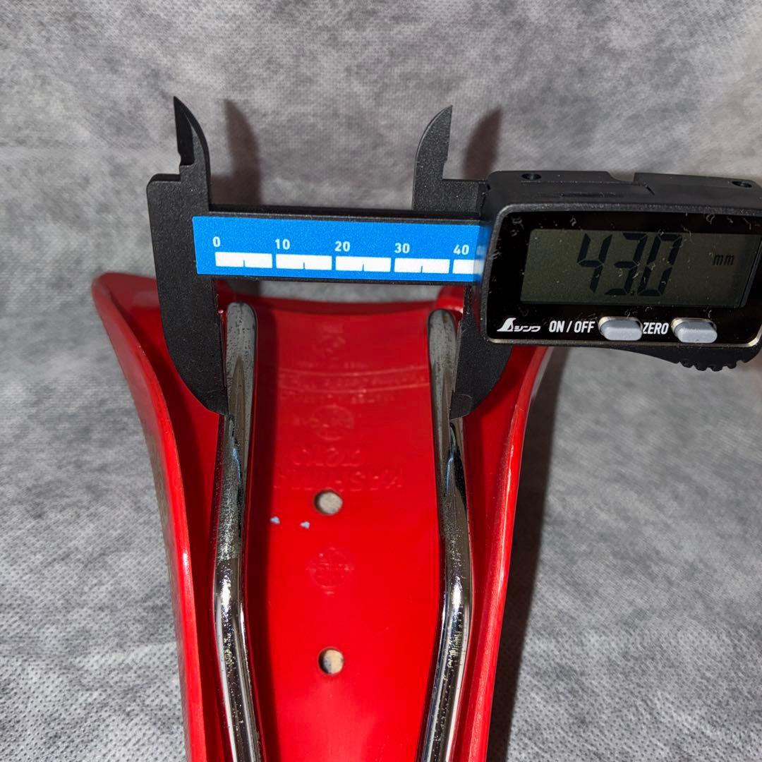 KASHIMAX aero BMXサドル 赤