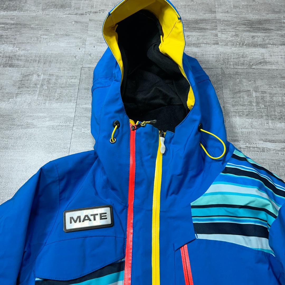 ハイエンド MATEモデル MIZUNO ミズノ スキーウェア メンズXS 青