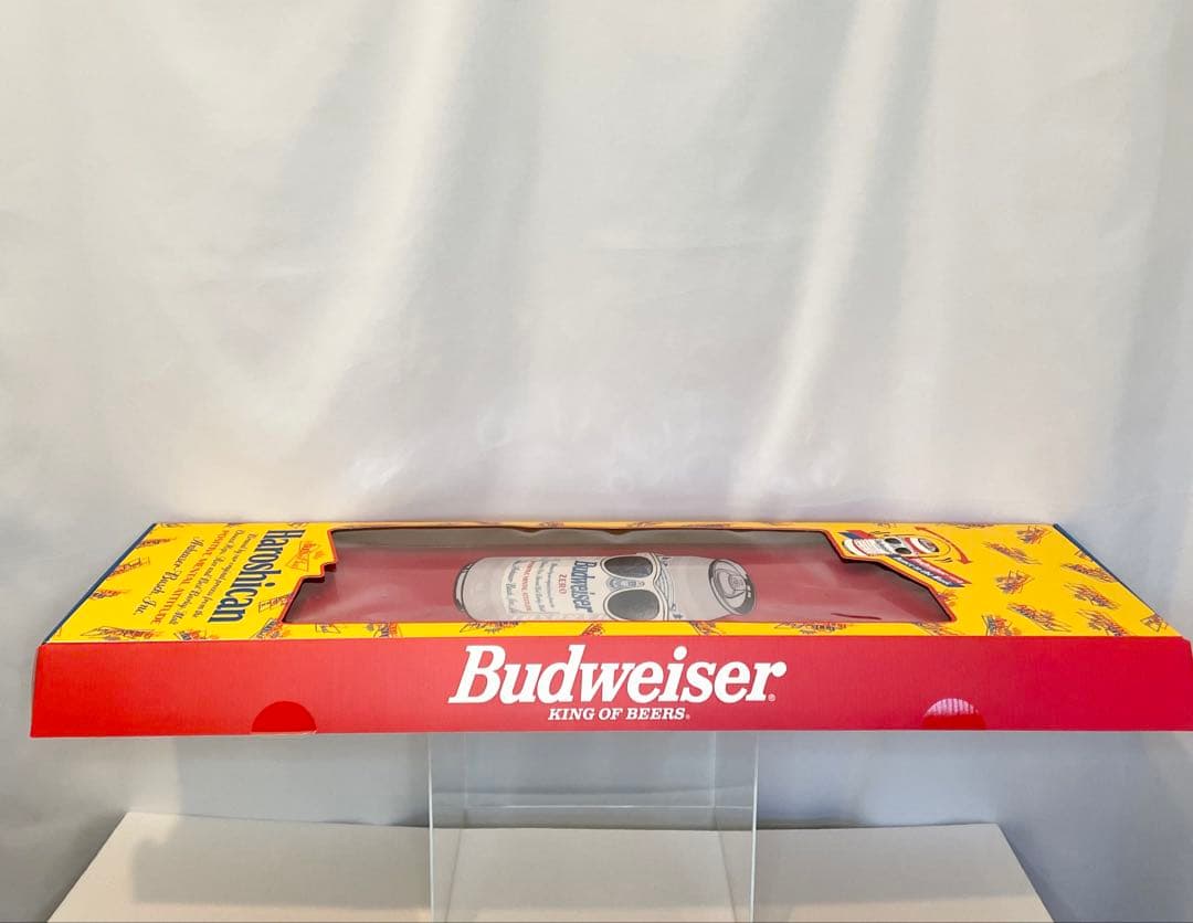 Haroshican x Budweiser スケートボードデッキ(レッド)