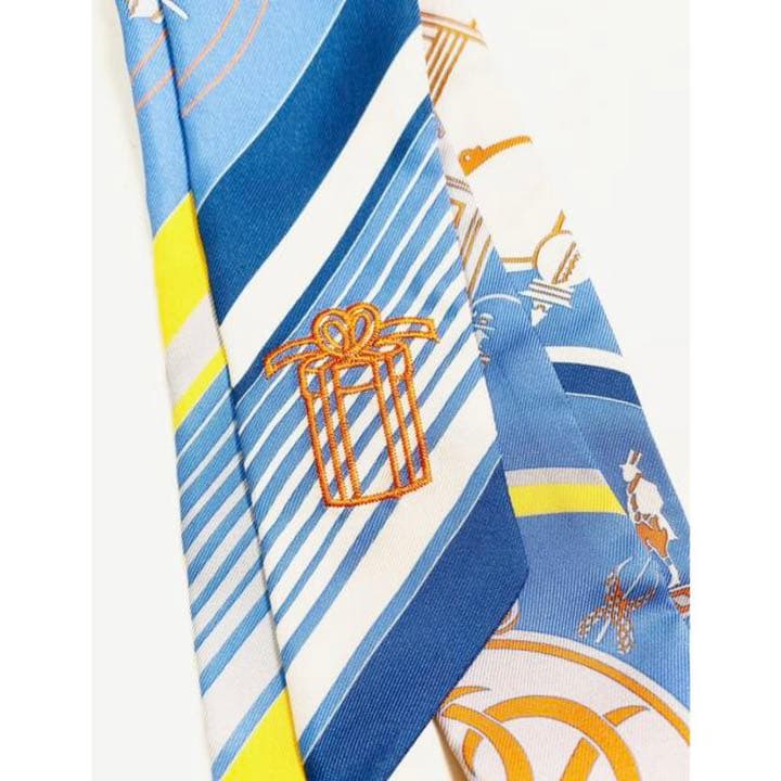 新品・未使用 エルメス ツイリー ステッカー 刺繍 エクスリブリス