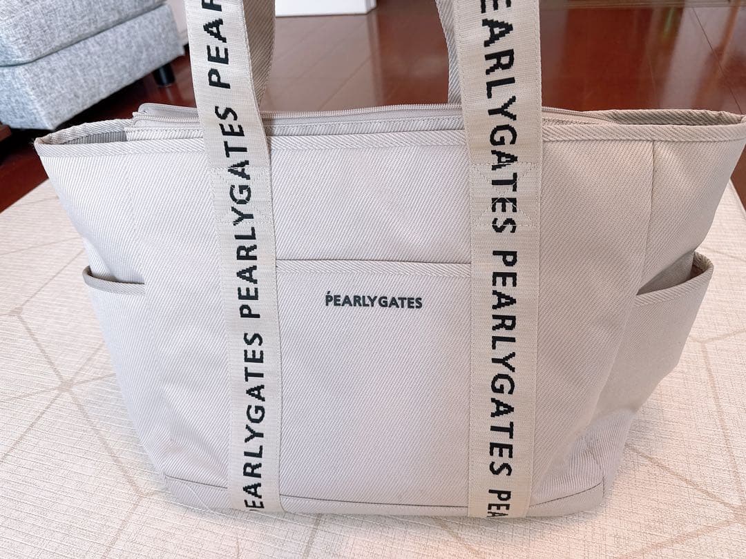 PEARLY GATES 大容量 ゴルフロッカーバッグ ベージュ パーリーゲイツ アルペン別注 ロッカーBAG (0535281870) ゴルフ