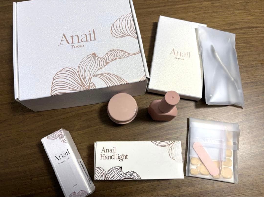 Anaill ネイルケアセット　スターターキット(ネイルチップ無し) 68% OFF for first-time customers only] STARTER SET that allows nail t
