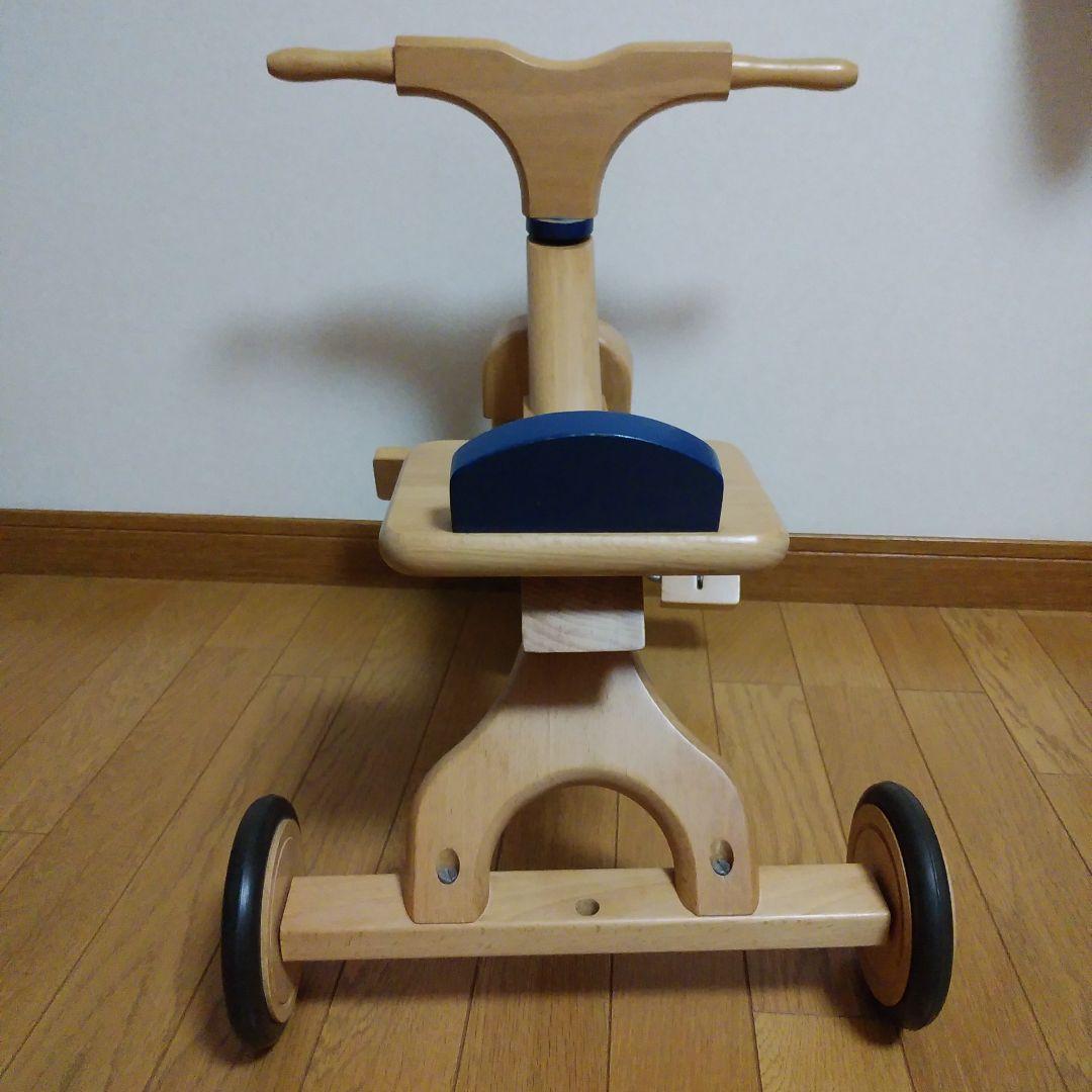 ボーネルンド 三輪車 ペダル有り 木製 室内 中古 - メルカリ