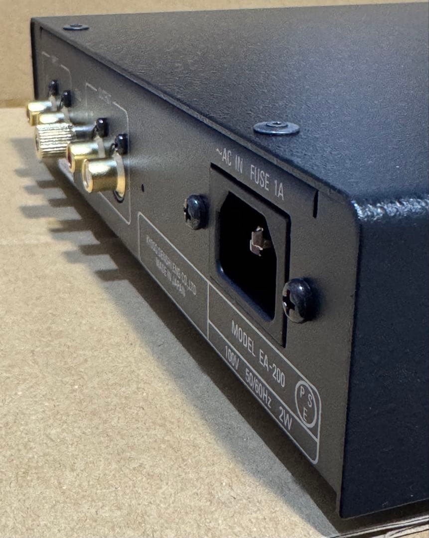 極美品】Phasemation EA-200 フォノアンプ 元箱・付属品完備 - メルカリ