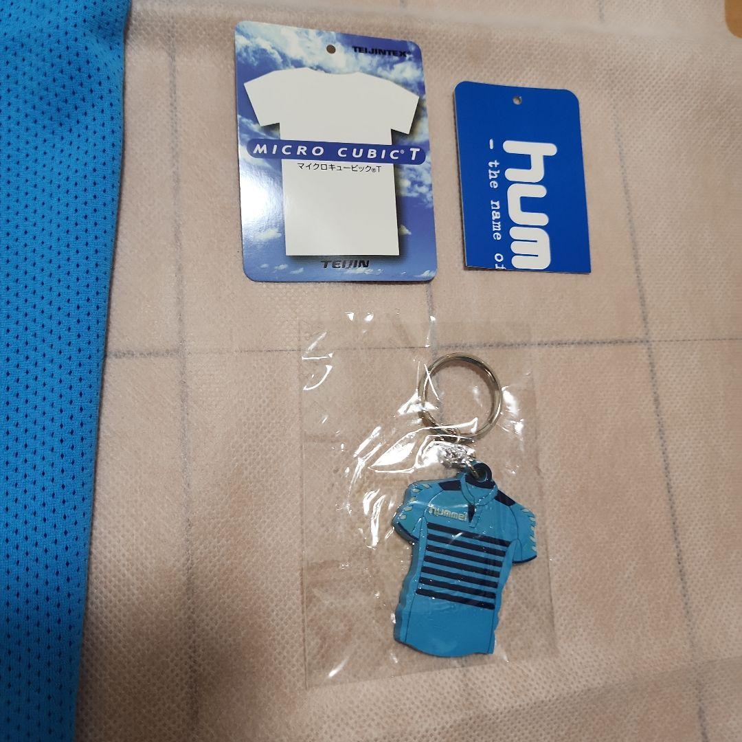 07-08 横浜FC ユニフォーム カズ 三浦知良 新品タグ&特典キーホルダー