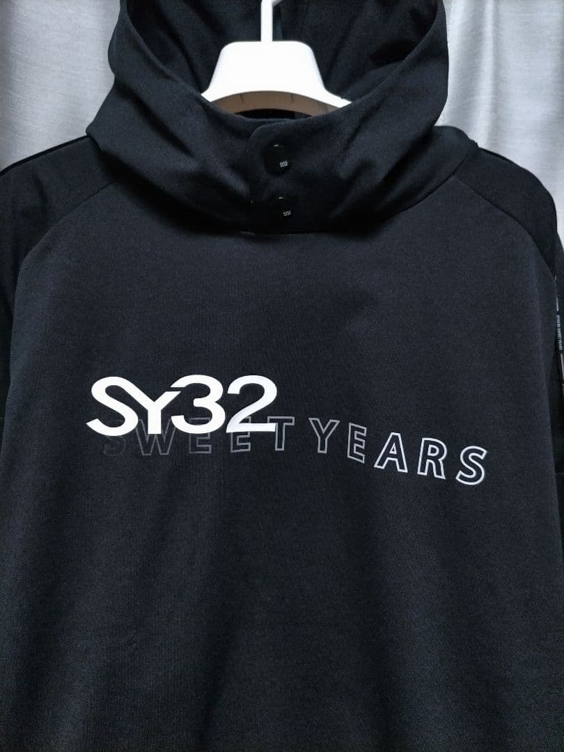 SY32 ゴルフ　プルオーバー　ストレッチ　パーカー SY32 by SWEET YEARS ゴルフウェア メンズ パーカー スウェット