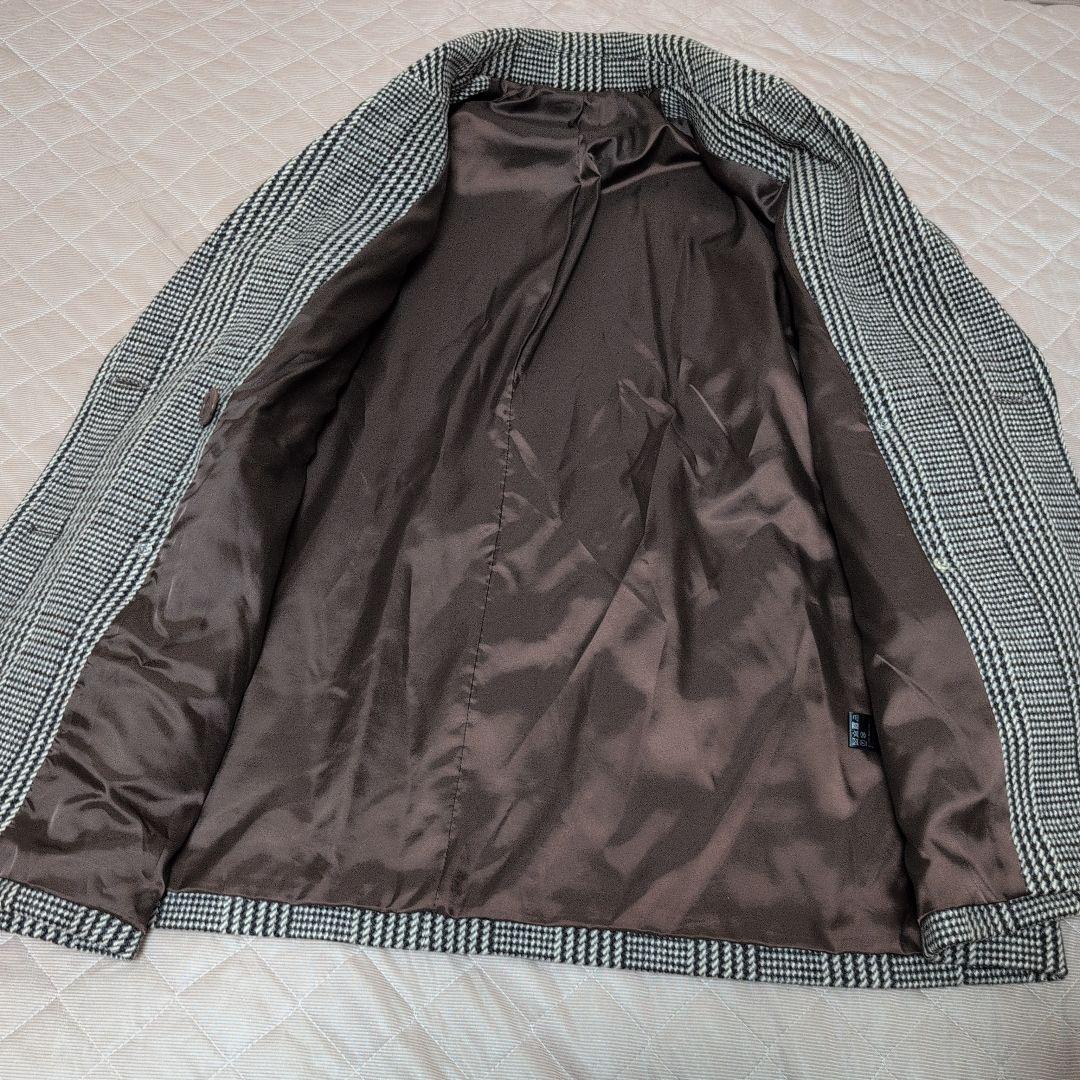 ジャーナルスタンダードレリューム ダブルカラー チェックコート