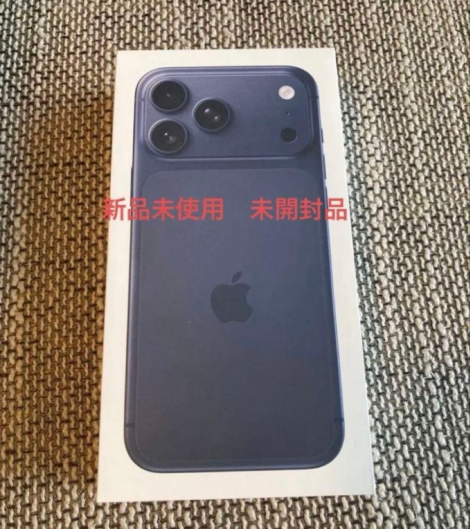 携帯電話本体 Apple iPhone17 ProMax DeepBlue 256GB Apple iPhone 17 Pro Max (256 GB, Deep Blue, 6.90