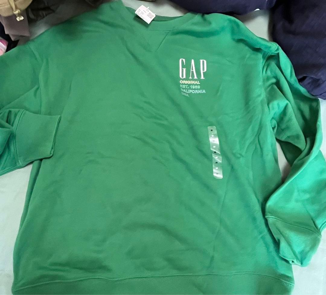 GAP スウェット トレーナー グリーン 緑 yzerr 着用 bad hop - メルカリ
