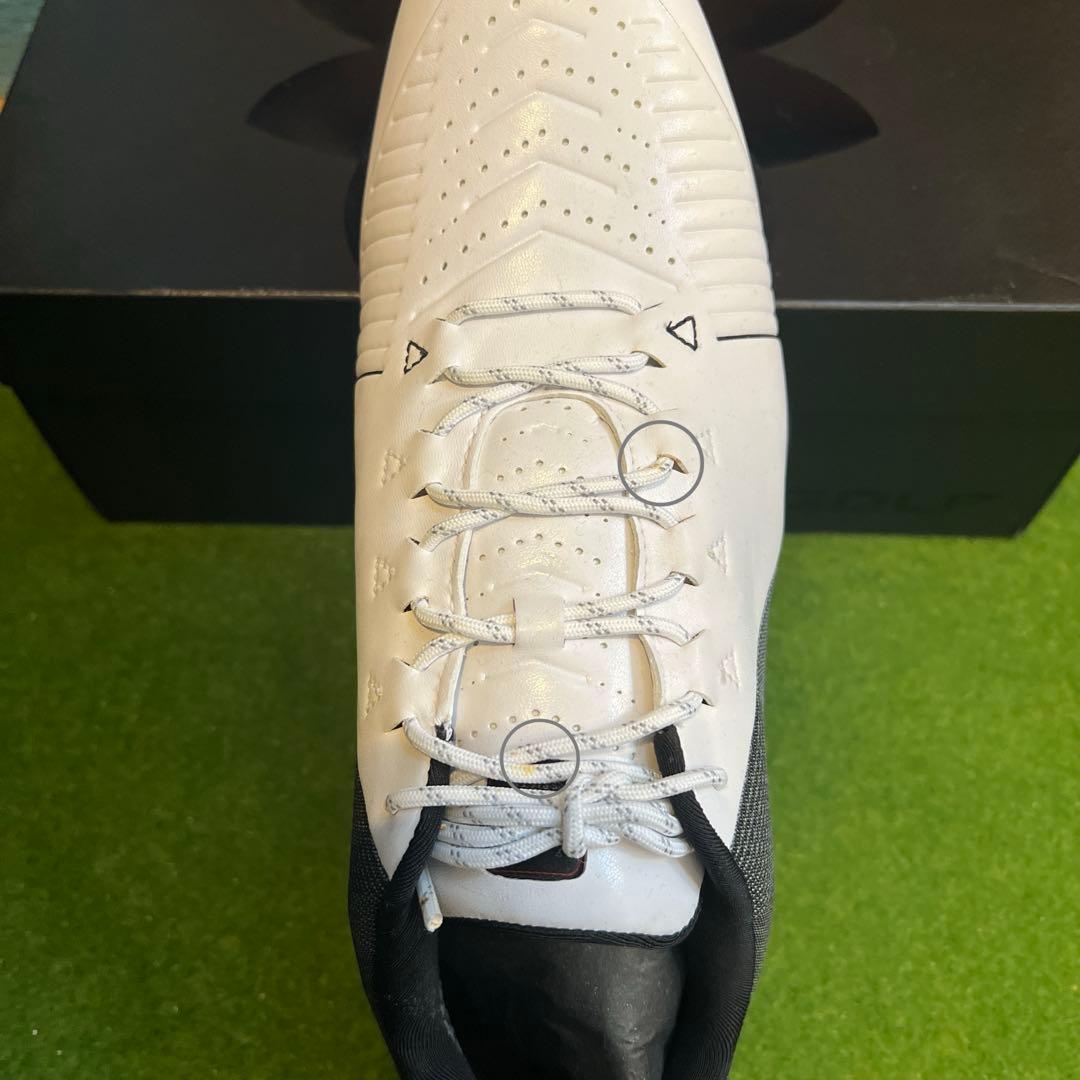 Under Armour ゴルフシューズ ホワイト/ブラック　26.5cm