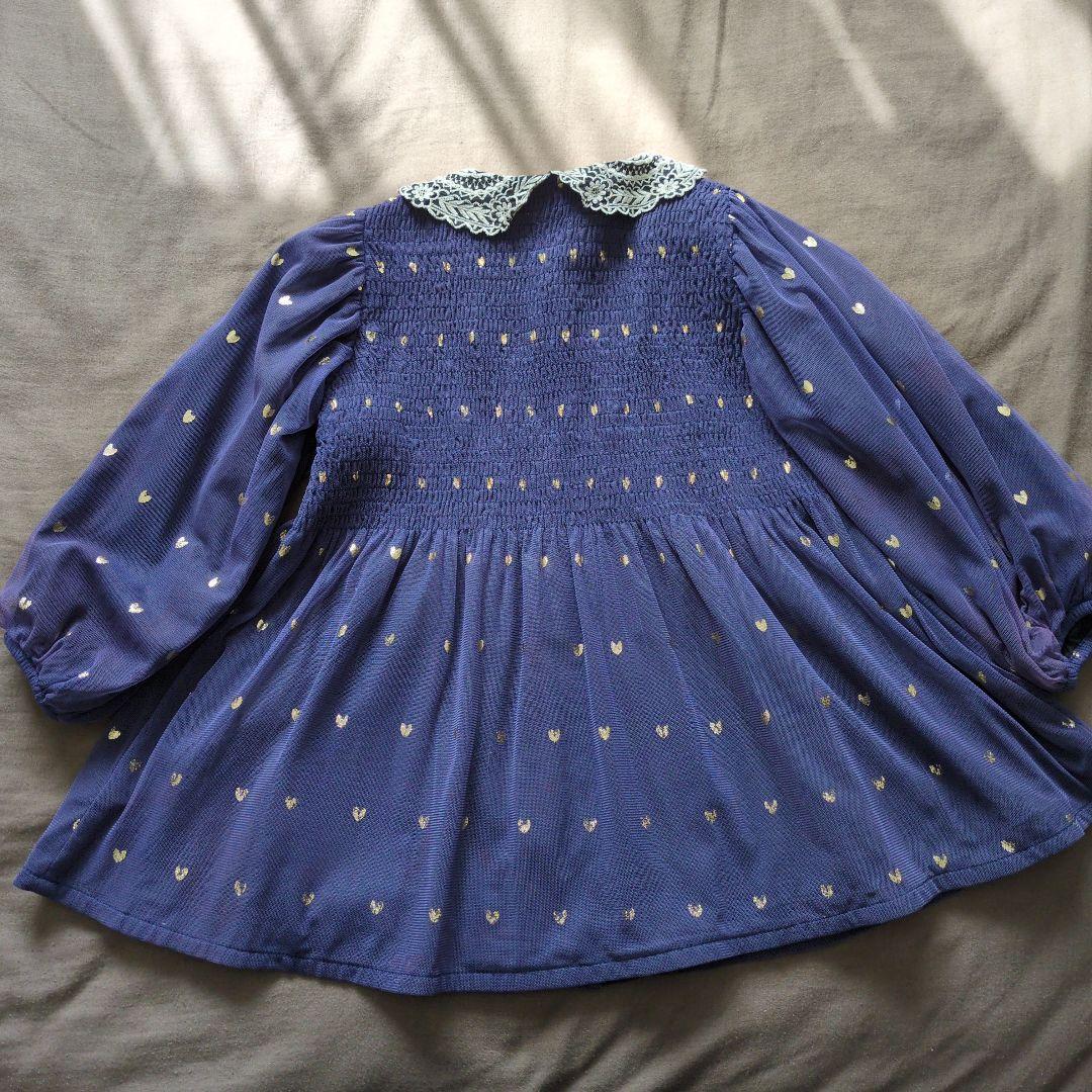 bonjour diary ハート柄チュニック ワンピース - トップス本物