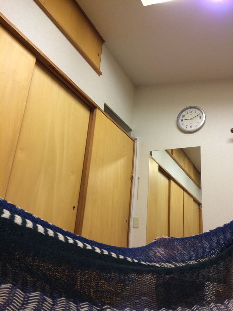 青と白のストライプ ハンモック 室内吊り下げ型 最 安値 で