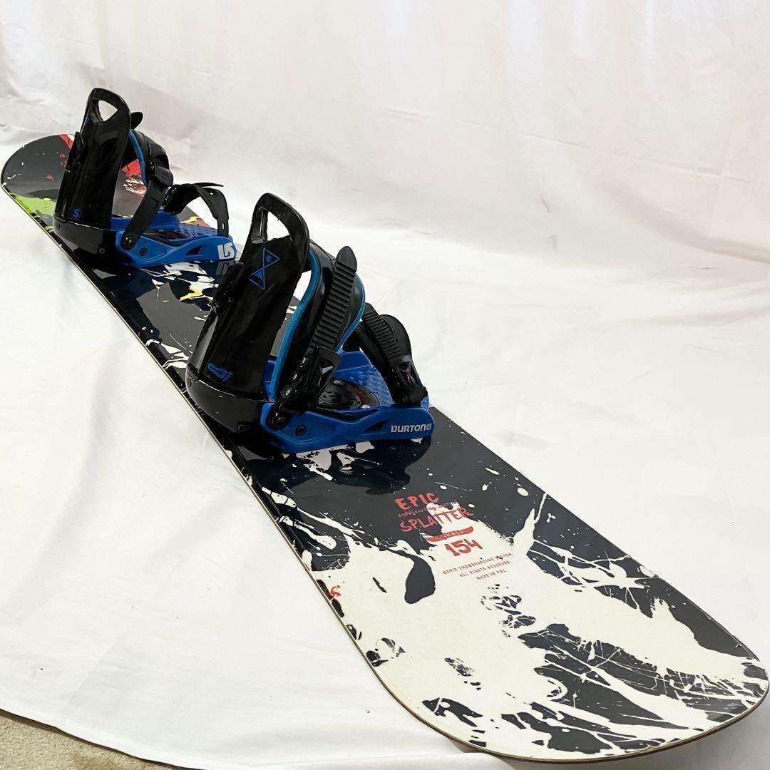 エピック × バートン スノーボード セット 板154cm/ビンディング S