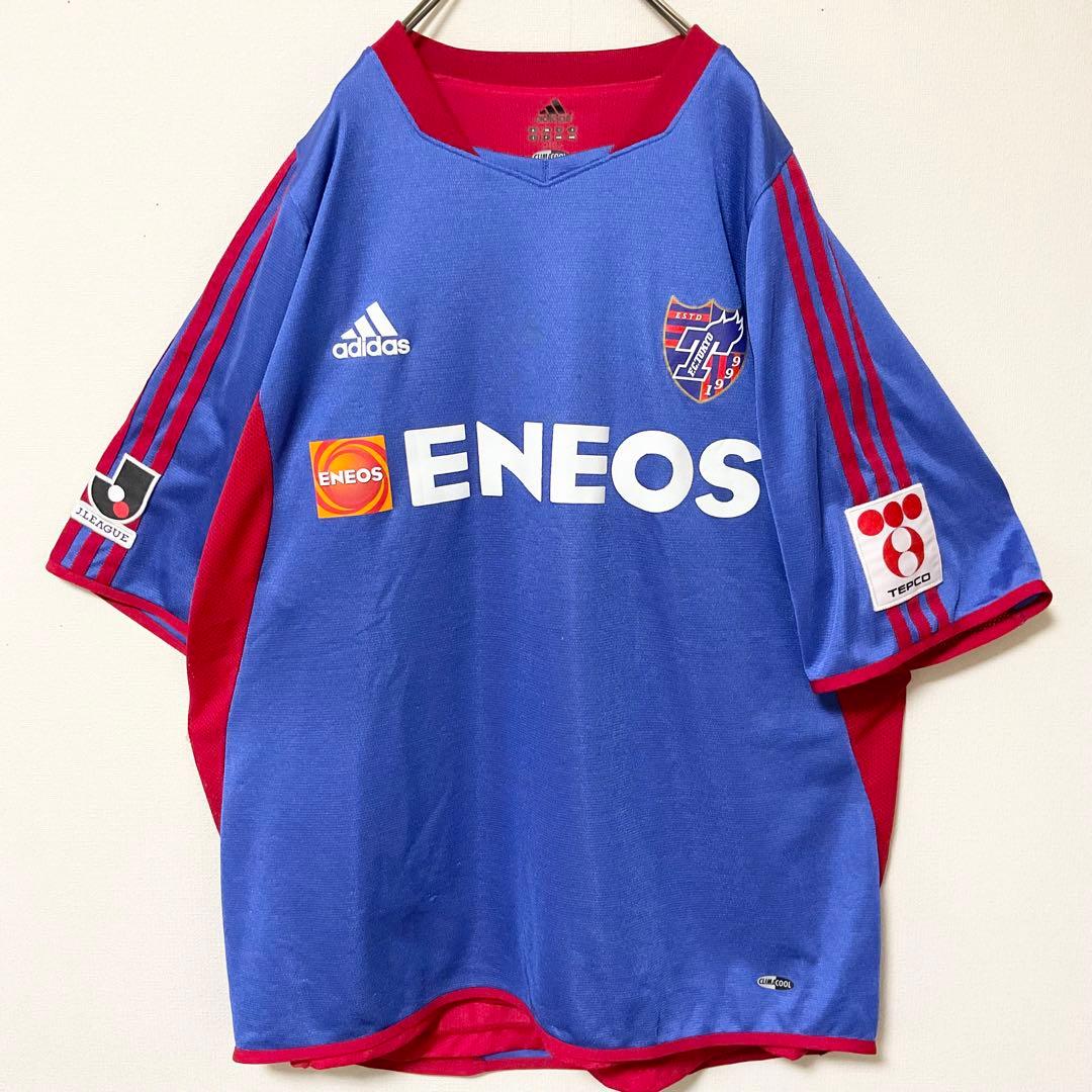 超希少デザイン！2003〜04年 FC東京 ホームユニフォーム ネーム無し