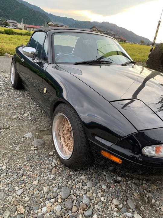 NAユーノスロードスター SSR リバースメッシュ 超深リム 8J 7.5J