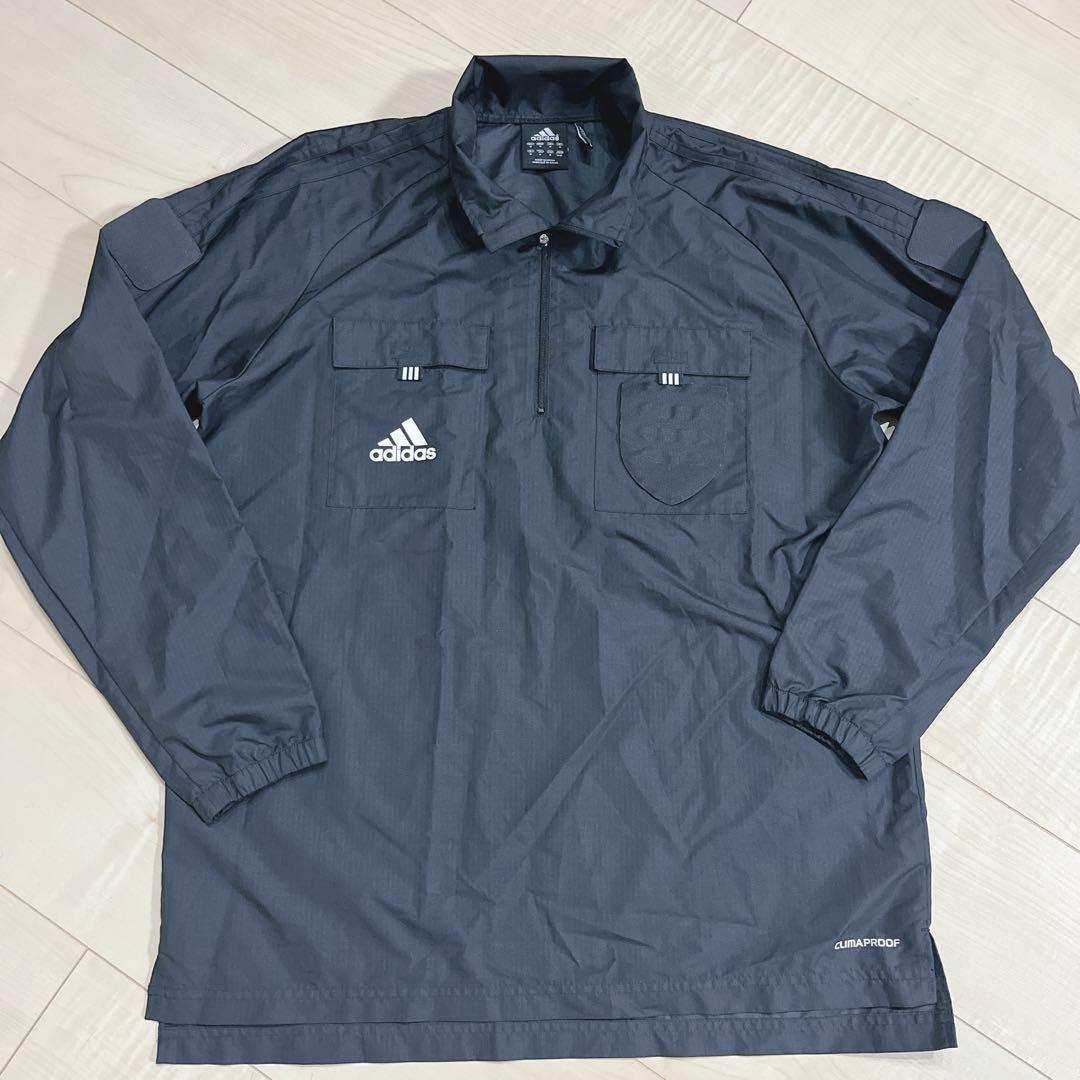 アディダス レフリー ピステ Oサイズ サッカー フットサル 審判服 防寒