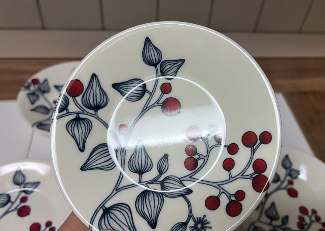 ルノ　フロストベリー　プレート　11.5cm　5枚