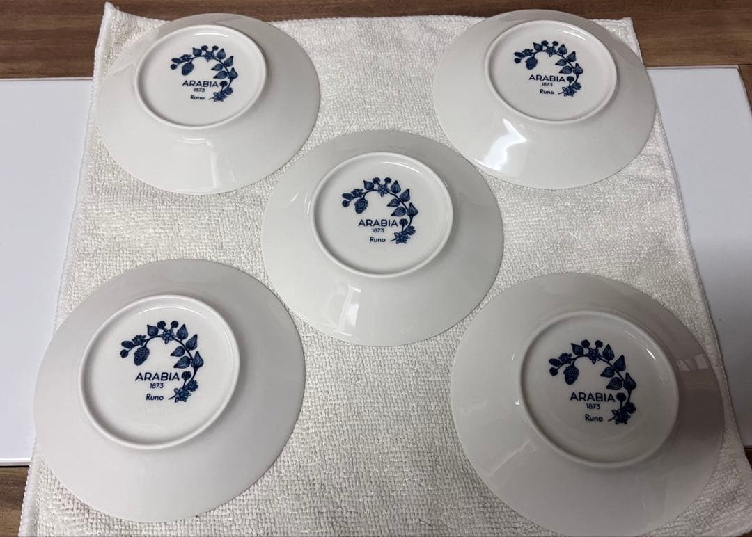 ルノ　フロストベリー　プレート　11.5cm　5枚