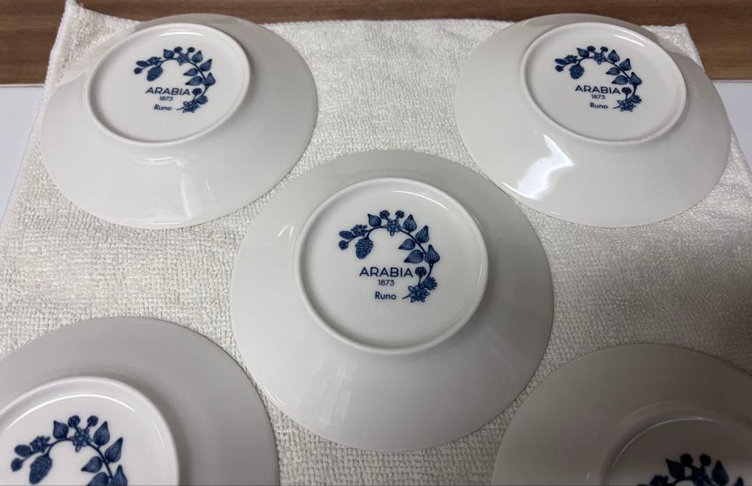 ルノ　フロストベリー　プレート　11.5cm　5枚