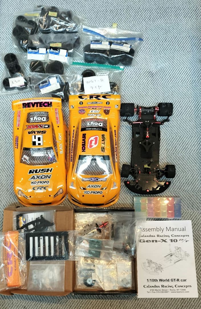 ラジコン　CRC CRC Gen−X10 R/T　セット売り Red RC » CRC Gen-X 10 R/T World GT-R pan car kit