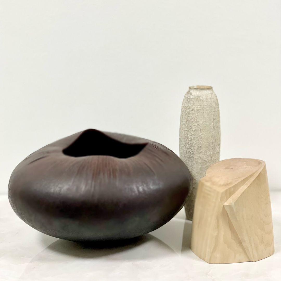 極美品 福井守 オブジェ1個 高橋成樹吉川和人高旗将雄柴崎重行二階堂