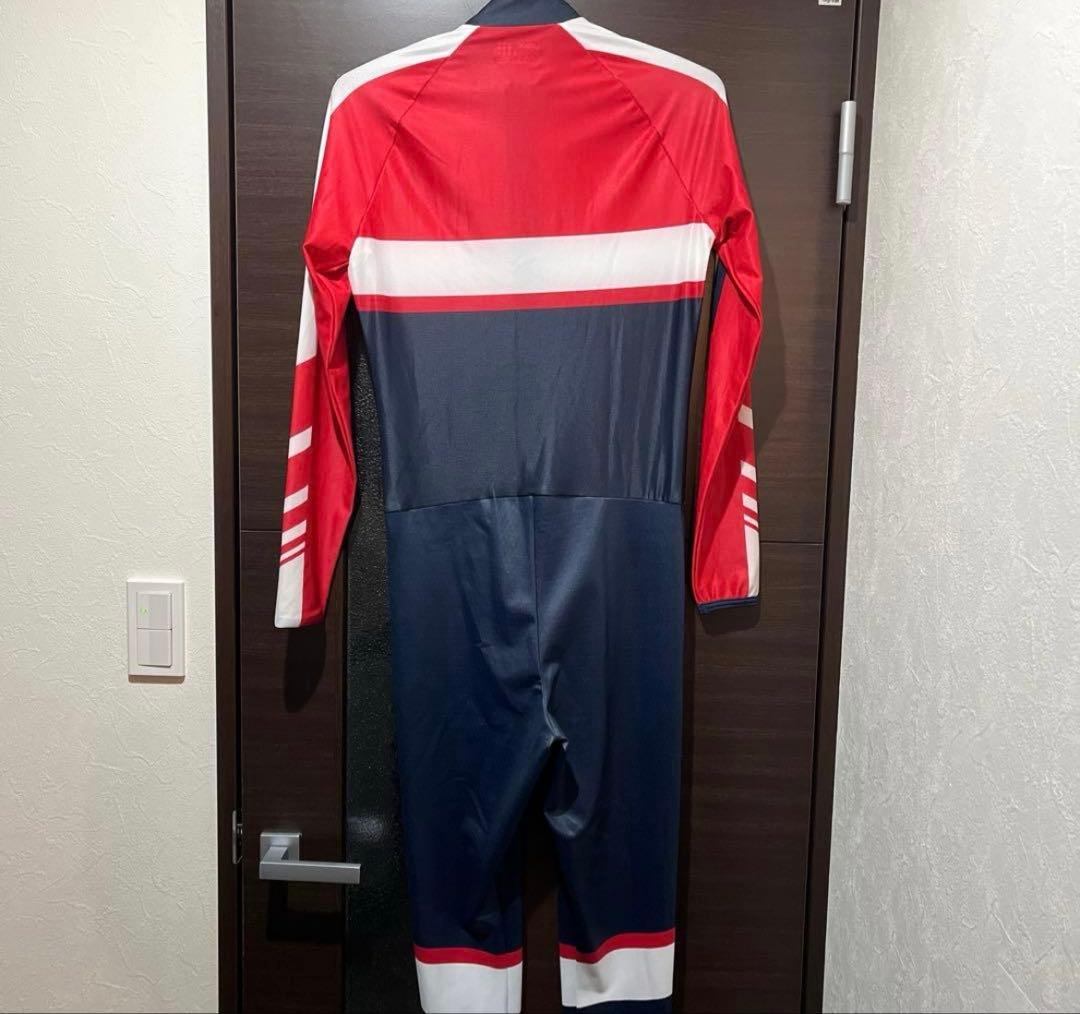 クロスカントリースキー用Swix ワンピース 赤/黒 男性用sサイズ クロス