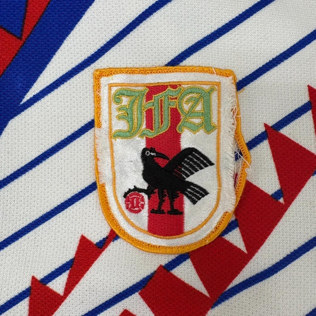 FU81《サッカー日本代表ジャージ》アシックス　トラックジャケット　ドーハ94年