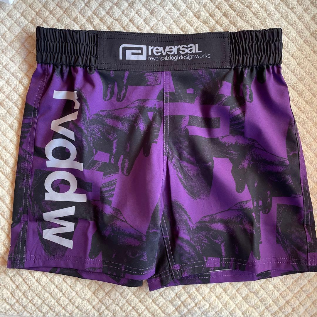 リバーサル reversal ANSWER SIGN FIGHT SHORTS reversal】ANSWER SIGN FIGHT SHORTS（SHORT LENGTH / NO POCKET