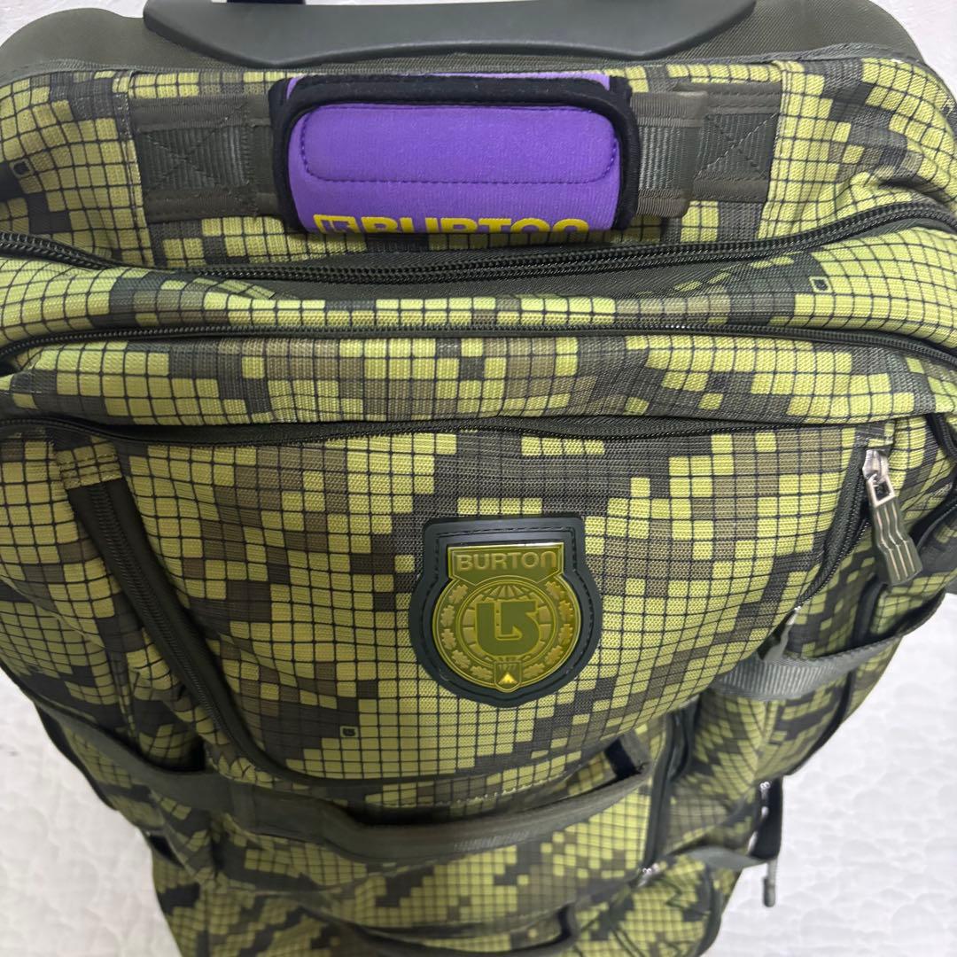 希少】BURTON 大容量 65-70L キャリー バック スノボー スキー Burton